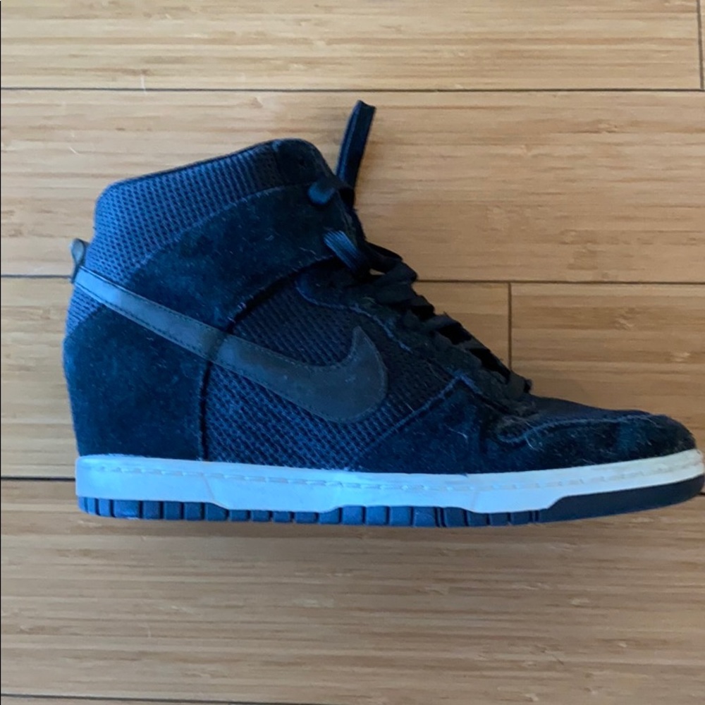 Nike hightop wedge sneaker